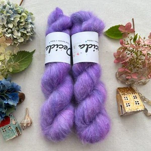 "Elaris" 64% superkid mohér 3% merino 10% flitry 23% hedvábí 400m/50g