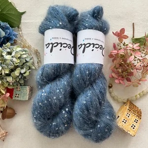 "Óbidos" - 34% superkid mohér 11% hedvábí 41% nylon 14% polyester 390m/100g