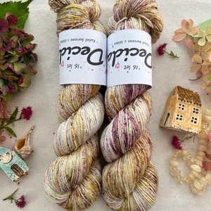"Koření 16" - merino sw/nylon/Bronze stellina 400m
