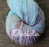 "Azur/šedá probarvená"  extra MERINO se sw 3mm