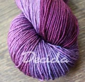 "Fialová slast"  extra MERINO se sw 3mm