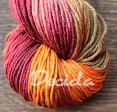 "Podzimní dny" Merino/hedvábí 4mm 