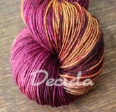 "Nazrzlá burgunda"  extra MERINO se sw 3mm