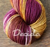 "Nazrzlá burgunda 2"  extra MERINO se sw 3mm