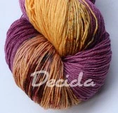 "Ptačí zpěv"  Merino/hedvábí 2mm