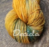 "Zlatý důl"  Merino/hedvábí 2mm
