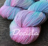 "Bubble 2"  Merino/hedvábí 2mm