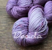 "Ve fialovém"  Merino/hedvábí 2mm