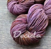 "Vine grapes" Merino/hedvábí 4mm 