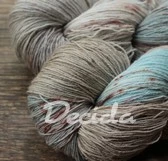 "Pouštní vítr" merino/hedvábí 2mm