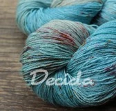 "Vlahý deštík" merino/hedvábí 2mm