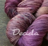 "Karamelový dezert 2" merino/hedvábí 2mm