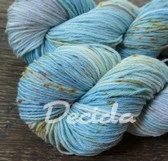 "Mořská bárka" Merino/hedvábí 4mm 