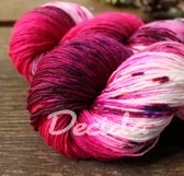 "Hot pinkí isla" extra MERINO se sw 3mm