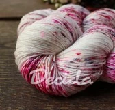 "Koření hot pink" extra MERINO se sw 3mm