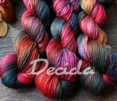 "Rozverná" - merino/hedvábí 50/50 