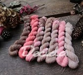 Minis 1 - set á 20g Gold sparkle merino sw