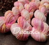 "Sluneční paprsky" - merino/hedvábí 50/50