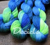 "Křikloun" merino/hedvábí 2mm