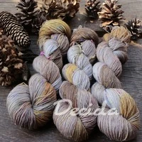 "Amber" - merino a Donegal neps 400m