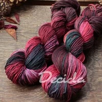 "Rosette" Merino/hedvábí 4mm