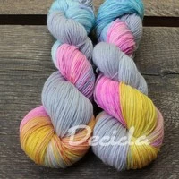"Na konci duhy 1" - 80%merino/20%bambus NOVINKA