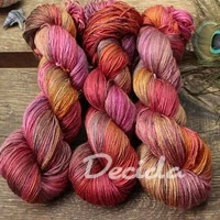 "Infernal" - merino/hedvábí 50/50 