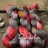 "Reina de la noche - merino/hedvábí 50/50 