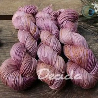 "Flores secas" merino/hedvábí 50/50 