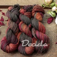 "Hot spiced" Merino/hedvábí 4mm 