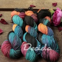 "Cursed stone" Merino/hedvábí 4mm 