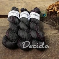 "Dark Burgund" -  extra MERINO se sw 3mm