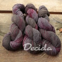 "Dark burgundy"- BURET 2mm 500m/100g