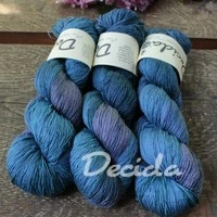 "Sea" merino/hedvábí 2mm