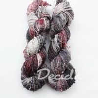 "Black berries" - efektní merino SLUB