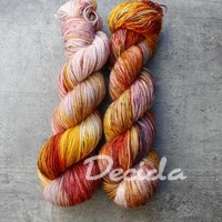 "Sušená kytice" - merino Bronze Sock 400m