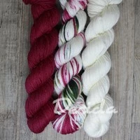 "Setík 6" - MERINO sw 4mm Anglie 150g