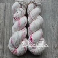 "Rozsypané jahůdky" Chunky merino sw 100m/100g