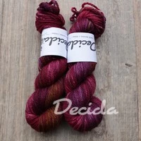"Hot Wine" Chunky merino sw 100m/100g
