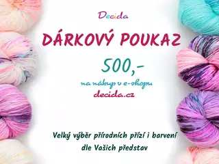 Dárkový poukaz 500,-