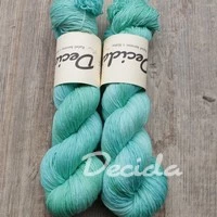 "Tyrkys a mint" -  extra MERINO se sw 3mm
