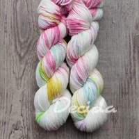 "Pastelková" - MERINO sw 4mm Anglie 100g