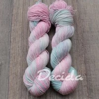 "Bubble" Merino/hedvábí 4mm 