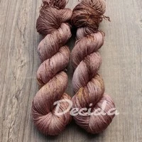 "Karamel s kořením" merino/hedvábí 2mm