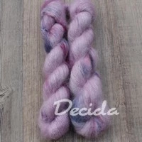 "Zapudrovaná Lili" - 72%mohér/28%hedvábí 50g NOVINKA