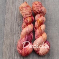 "Salmon Parley" -  extra MERINO se sw 3mm