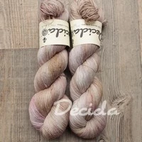 "Smooth moments - Mauve Taupe" merino/hedvábí 2mm