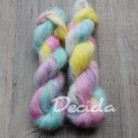 "Pastelky" - 72%mohér/28%hedvábí 50g NOVINKA