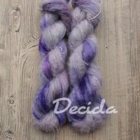 "Ohňostroj" - 72%mohér/28%hedvábí 50g NOVINKA