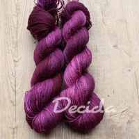 "Pink burgundy" - extra MERINO se sw 3mm